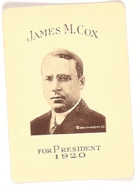 James Cox Telbax Card