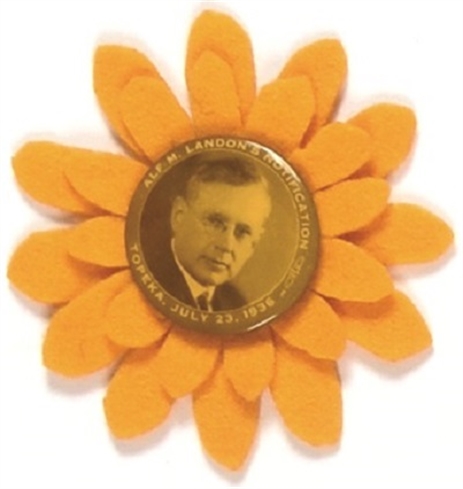 Landon Notification Day Pin and Sunflower