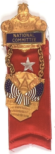 FDR 1940 National Committee Convention Badge