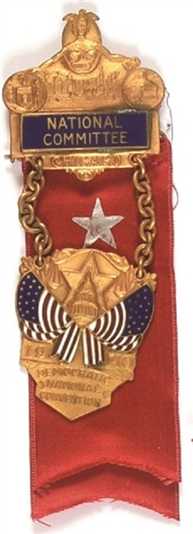 FDR 1940 National Committee Convention Badge