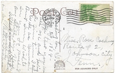 FDR, Garner Capitol Postcard