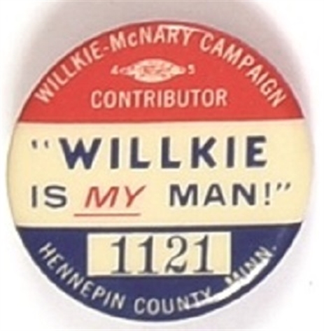 Willkie Hennepin County Celluloid