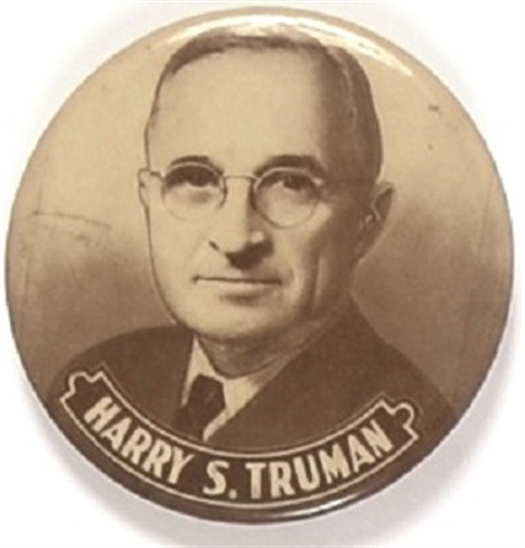 Truman Brown and White Celluloid