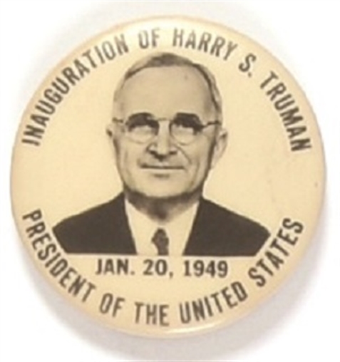 Truman Scarce Inaugural Pin