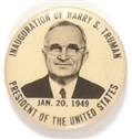 Truman Scarce Inaugural Pin