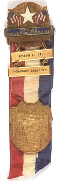 Stevenson 1952 Convention Committee Badge
