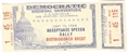 JFK 1960 Convention Acceptance Speech Ticket