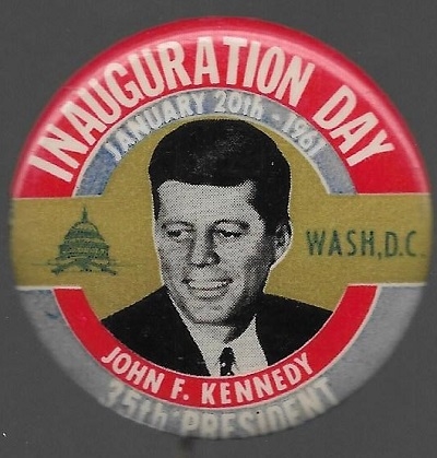 Kennedy 1961 Inaugural Pin