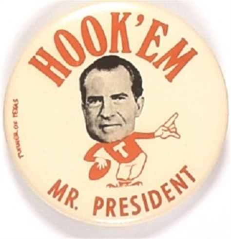 Nixon Hook Em Horns
