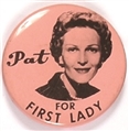 Pat for First Lady Pink Litho