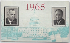 LBJ Inauguration Ticket