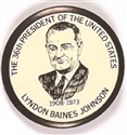 Lyndon Johnson Memorial Celluloid