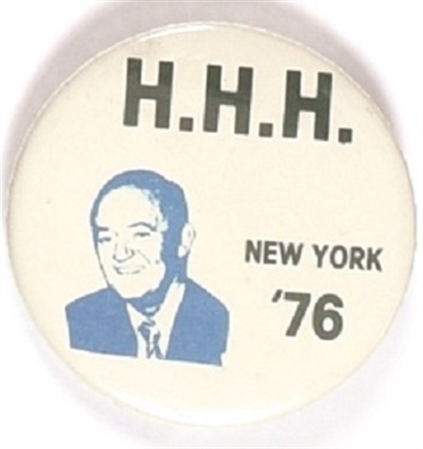 Humphrey New York 1976 Celluloid