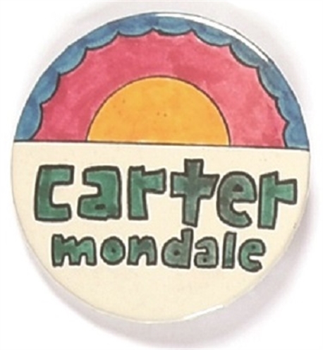 Carter Colorful Hand-Lettered Pin