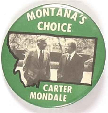 Carter, Mondale Montanas Choice