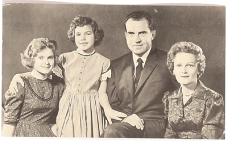 Nixon Family Postcard
