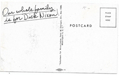 Nixon Family Postcard