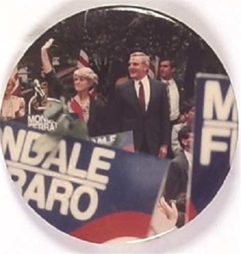 Mondale, Ferraro Scarce Jugate
