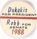 Dukakis, Robb Virginia Coattail