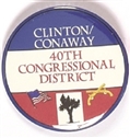 Clinton, Conaway California Coattail