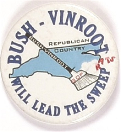 Bush, Vinroot North Carolina Coattail