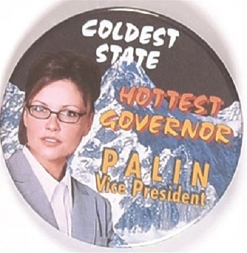 Palin Coldest State, Hottest Governor