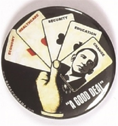 Obama All Aces A Good Deal
