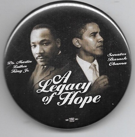 Obama, King Legacy of Hope