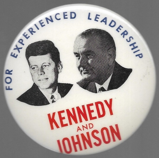 Kennedy, Johnson for Experienced Leadership