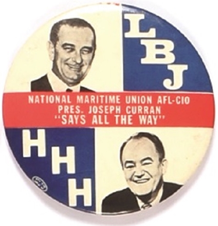 LBJ, HHH Maritime Union Jugate