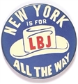 New York is for LBJ All the Way