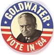 Goldwater Vote in 64
