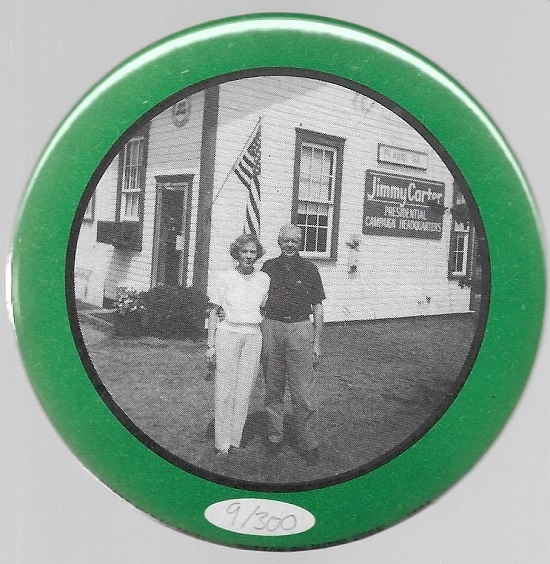 Jimmy and Rosalynn Carter Plains, Ga. Pin