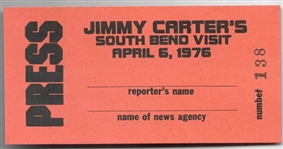 Carter Notre Dame Press Pass