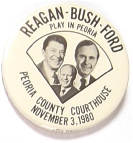 Reagan, Bush, Ford Peoria Courthouse Event