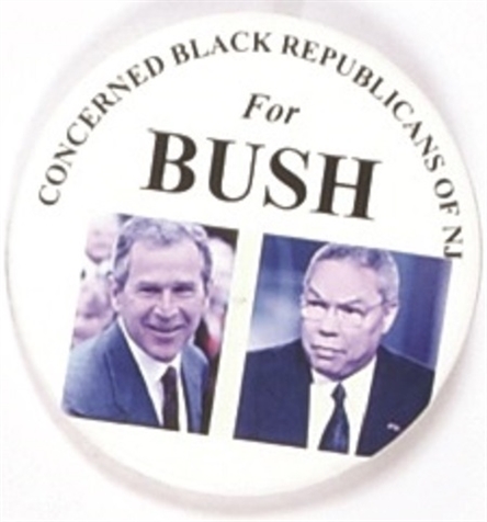 Bush, Powell New Jersey Black Americans