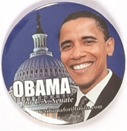 Obama for Senate Illinois Celluloid