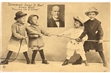 Pulling for Eugene Debs Postcard