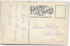 Pulling for Eugene Debs Postcard
