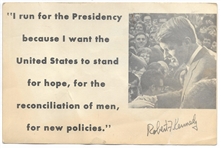 Robert Kennedy California Primary Postcard