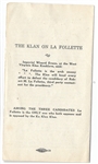 LaFollette Anti KKK Pamphlet