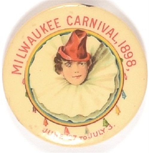 Milwaukee Carnival 1898 Celluloid