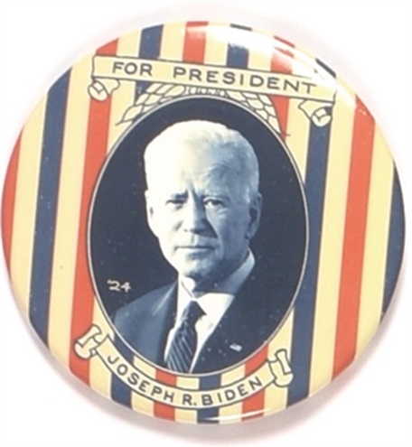 Biden 4 Inch Stripes Celluloid