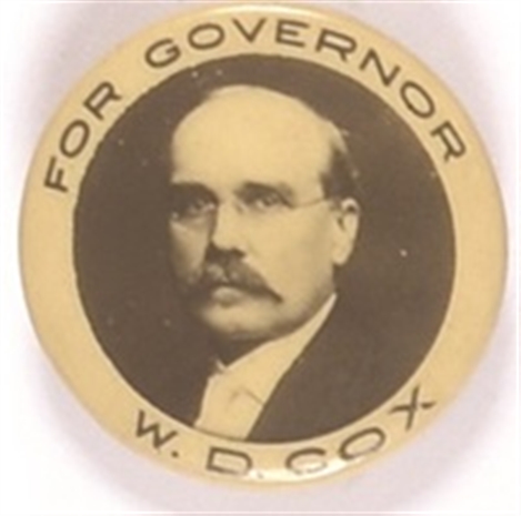 W.D. Cox Prohibition Candidate for Wisconsin Governor