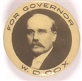 W.D. Cox Prohibition Candidate for Wisconsin Governor