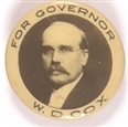 W.D. Cox Prohibition Candidate for Wisconsin Governor