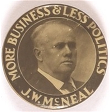 JW McNeal Oklahoma More Business, Less Politics