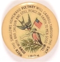 Swallow, Carroll Prohibition Party Celluloid