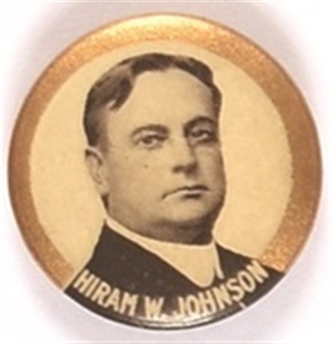 Hiram Johnson of California Celluloid