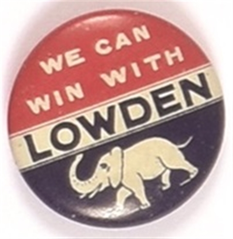 We Can Win With Lowden